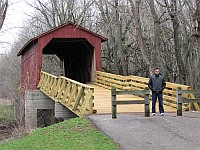 USA - Glenarm IL - Covered Bridge (10 Apr 2009)